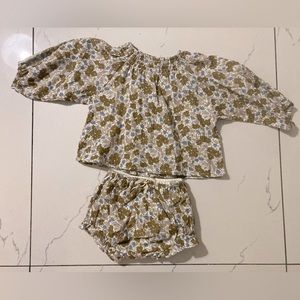 NWT Rylee & Cru Top and Bloomer set Sz 12-18 months